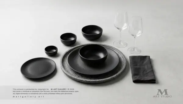 Obsidian-Platters_Ceramics & Pottery_Mart-Gallery_001 Obsidian-Platters